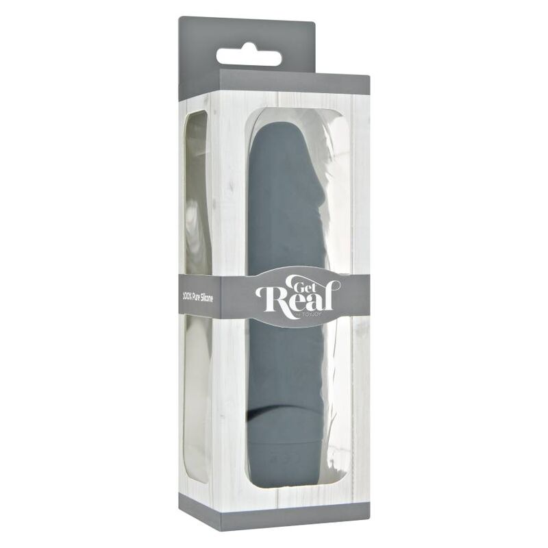 GET REAL - MINI VIBRADOR CLSSICO PRETO