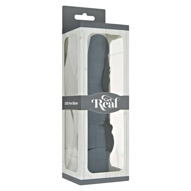 GET REAL - VIBRADOR CLSSICO STIM PRETO