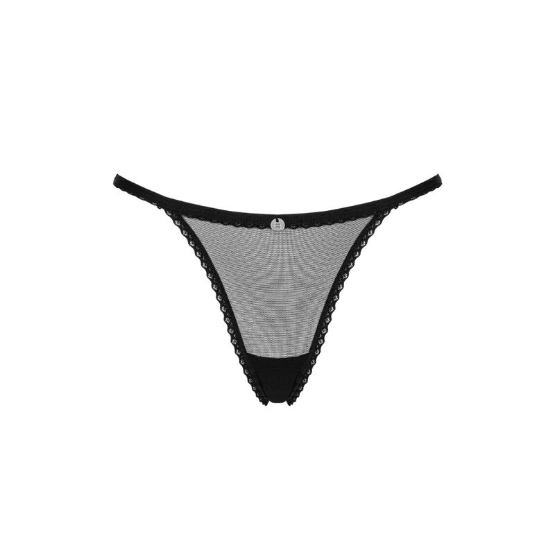 OBSESSIVE - TANGA CELIA NOIR M/L