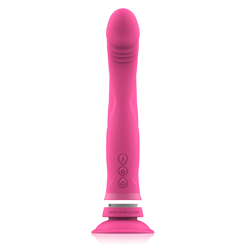 INTENSE - MICHELANGELO ROSA VIBRADOR DE SILICONE DILDO