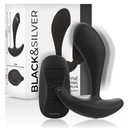 BLACK&SILVER - CONTROLE REMOTO DE SILICONE DWAYNE ANAL PLUG