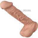 BAILE - BELO ENCONTRO BERGRISI DILDO REALÍSTICO FLEXÍVEL 26 CM NATURAL