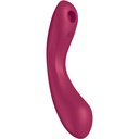 SATISFYER - CURVE TRINITY 1 AIR PULSE VIBRATION VERMELHO