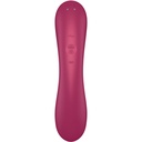 SATISFYER - CURVE TRINITY 1 AIR PULSE VIBRATION VERMELHO