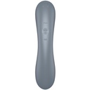 SATISFYER - CURVE TRINITY 1 AIR PULSE VIBRATION GREY