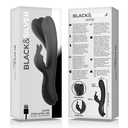 BLACK&SILVER - JAMIE VIBE ESTIMULANTE SILICONE RECARREGÁVEL PRETO