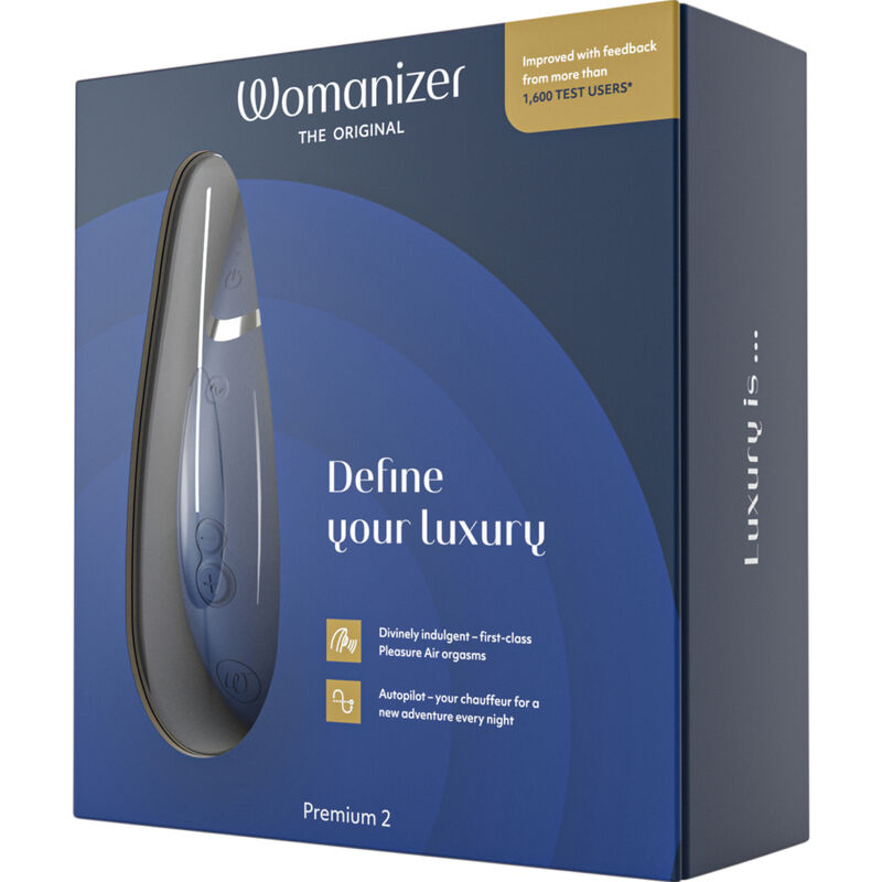 WOMANIZER - PREMIUM 2 ESTIMULADOR CLITORIAL BLUEBERRY