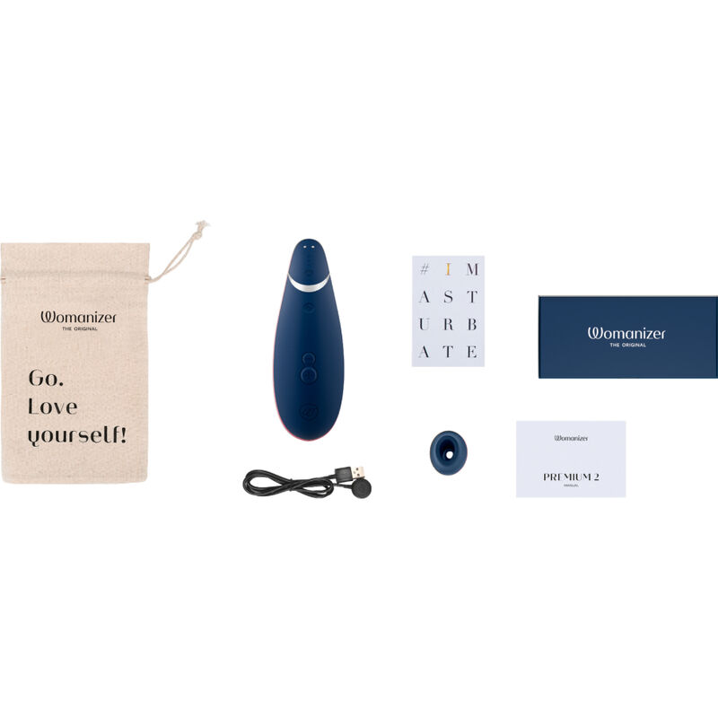 WOMANIZER - PREMIUM 2 ESTIMULADOR CLITORIAL BLUEBERRY