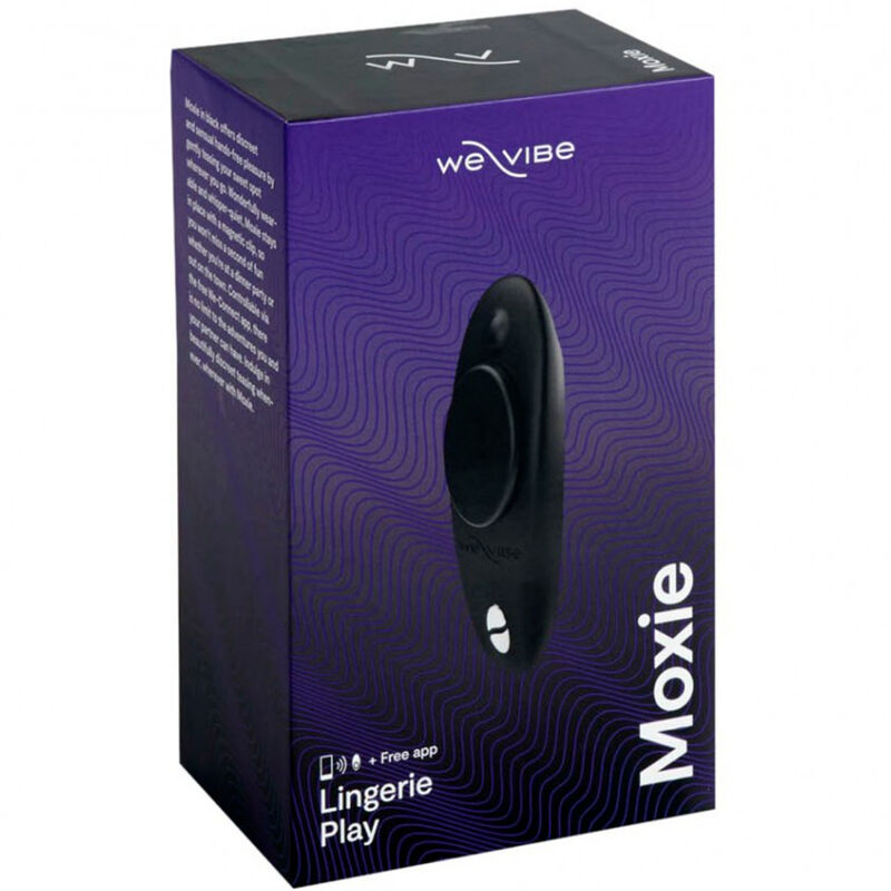 WE-VIBE - VIBRADOR CLITÓRICO MOXIE + PRETO