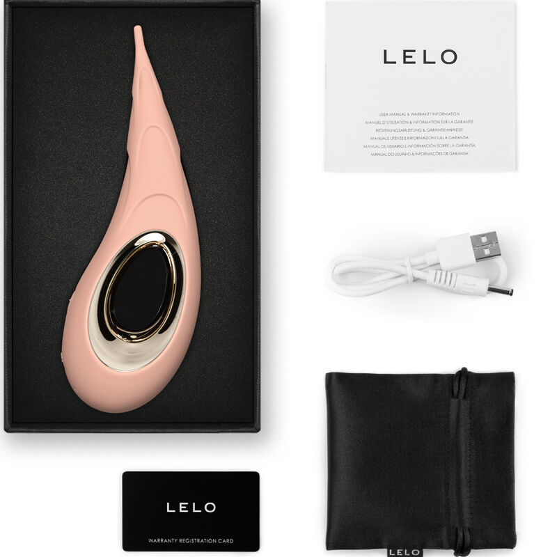 LELO - ESTIMULADOR DE CLITÓRIS DOT CRUISE OCRE LARANJA