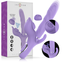 INTENSO - VIBRADOR MULTIFUNÇÃO BILLIE SUCÇÃO E PULSAÇÃO ROXO