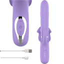 INTENSO - VIBRADOR MULTIFUNÇÃO BILLIE SUCÇÃO E PULSAÇÃO ROXO