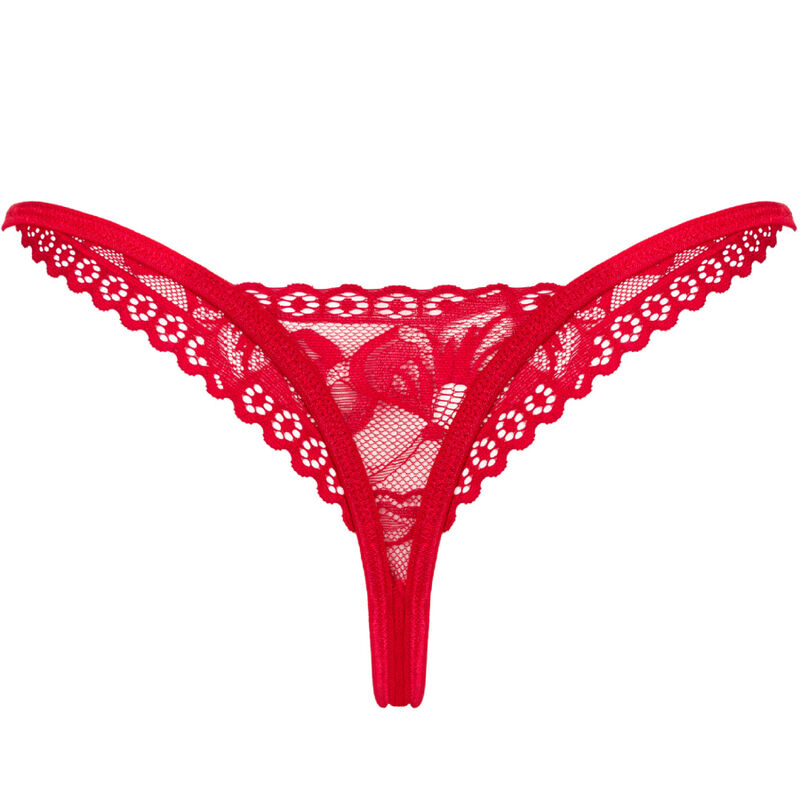 OBSESSIVE - TANGA LACELOVE VERMELHA M/L