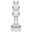 NEBULA SERIES BY IBIZA - MODELO 1 PLUG ANAL VIDRO BOROSILICADO 10,7 X 3 CM TRANSPARENTE