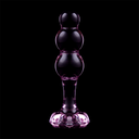 NEBULA SERIES BY IBIZA - MODELO 1 PLUG ANAL VIDRO BOROSILICADO 10,7 X 3 CM ROSA