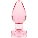 NEBULA SERIES BY IBIZA - MODELO 3 ANAL PLUG VIDRO BOROSILICADO 11 X 5 CM ROSA