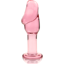 NEBULA SERIES BY IBIZA - MODELO 6 PLUG ANAL VIDRO BOROSILICADO 12,5 X 4 CM ROSA