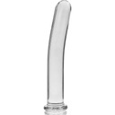 NEBULA SERIES BY IBIZA - MODELO 8 DILDO VIDRO BOROSILICADO 14,5 X 2 CM TRANSPARENTE