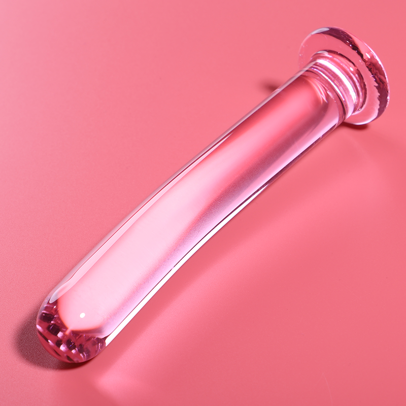 NEBULA SERIES BY IBIZA - MODELO 8 DILDO VIDRO BOROSILICADO 14,5 X 2 CM ROSA