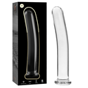 NEBULA SERIES BY IBIZA - MODELO 9 DILDO VIDRO BOROSILICADO 15,5 X 2,5 CM TRANSPARENTE