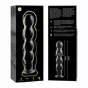 NEBULA SERIES BY IBIZA - MODELO 10 DILDO VIDRO BOROSILICADO 16,5 X 3,5 CM TRANSPARENTE