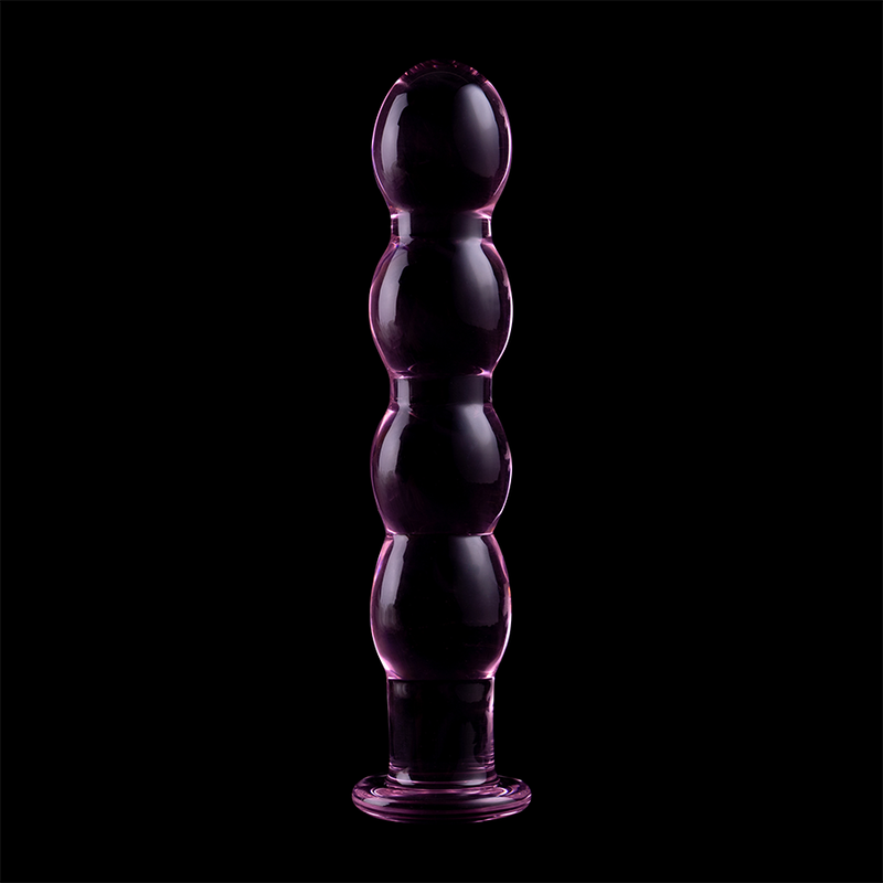 NEBULA SERIES BY IBIZA - MODELO 10 DILDO VIDRO BOROSILICADO 16,5 X 3,5 CM ROSA