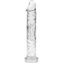 NEBULA SERIES BY IBIZA - MODELO 12 DILDO VIDRO BOROSILICADO 17 X 3,5 CM TRANSPARENTE