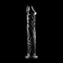 NEBULA SERIES BY IBIZA - MODELO 12 DILDO VIDRO BOROSILICADO 17 X 3,5 CM TRANSPARENTE