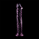 NEBULA SERIES BY IBIZA - MODELO 12 DILDO VIDRO BOROSILICADO 17 X 3,5 CM ROSA