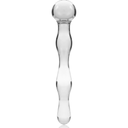 NEBULA SERIES BY IBIZA - MODELO 13 DILDO VIDRO BOROSILICADO 18 X 3,5 CM TRANSPARENTE