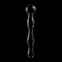 NEBULA SERIES BY IBIZA - MODELO 13 DILDO VIDRO BOROSILICADO 18 X 3,5 CM TRANSPARENTE