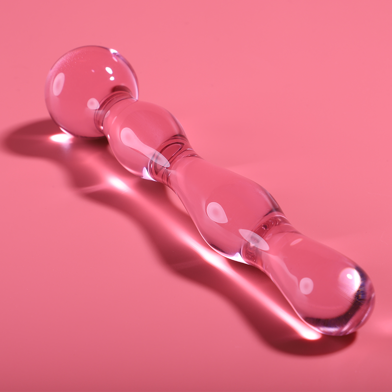 NEBULA SERIES BY IBIZA - MODELO 13 DILDO VIDRO BOROSILICADO 18 X 3,5 CM ROSA