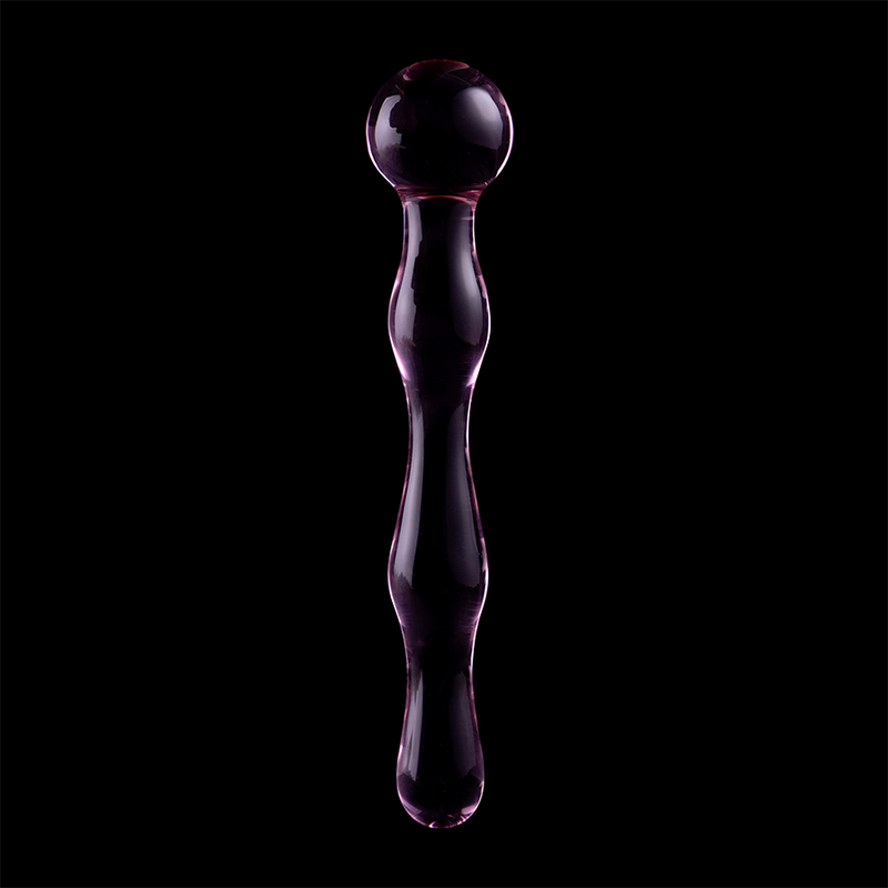 NEBULA SERIES BY IBIZA - MODELO 13 DILDO VIDRO BOROSILICADO 18 X 3,5 CM ROSA