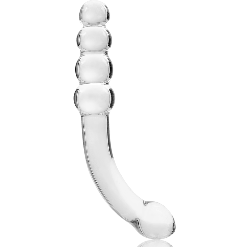 NEBULA SERIES BY IBIZA - MODELO 14 DILDO VIDRO BOROSILICADO 18,5 X 3 CM TRANSPARENTE