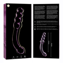 NEBULA SERIES BY IBIZA - MODELO 14 DILDO VIDRO BOROSILICADO 18,5 X 3 CM ROSA