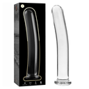 NEBULA SERIES BY IBIZA - MODELO 17 DILDO VIDRO BOROSILICADO 18,5 X 3 CM TRANSPARENTE