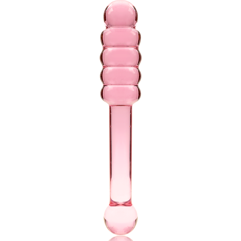 NEBULA SERIES BY IBIZA - MODELO 20 DILDO VIDRO BOROSILICADO 20,5 X 3 CM ROSA