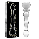 NEBULA SERIES BY IBIZA - MODELO 21 DILDO VIDRO BOROSILICADO 20,5 X 3,5 CM TRANSPARENTE