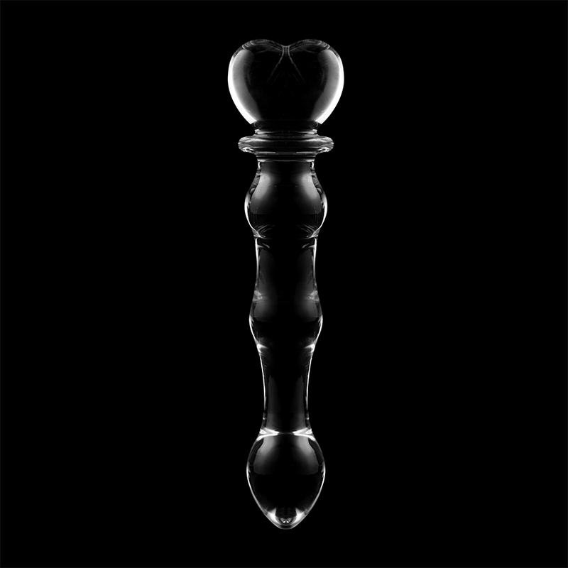 NEBULA SERIES BY IBIZA - MODELO 21 DILDO VIDRO BOROSILICADO 20,5 X 3,5 CM TRANSPARENTE