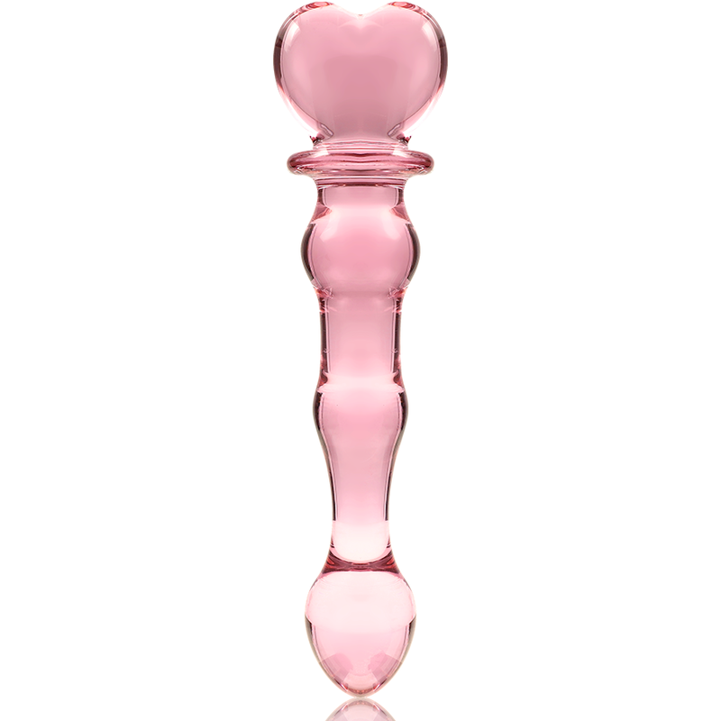 NEBULA SERIES BY IBIZA - MODELO 21 DILDO VIDRO BOROSILICADO 20,5 X 3,5 CM ROSA