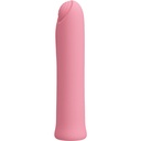 PRETTY LOVE - VIBRADOR CURTIS MINI SUPER POWER 12 VIBRAÕES DE SILICONE ROSA