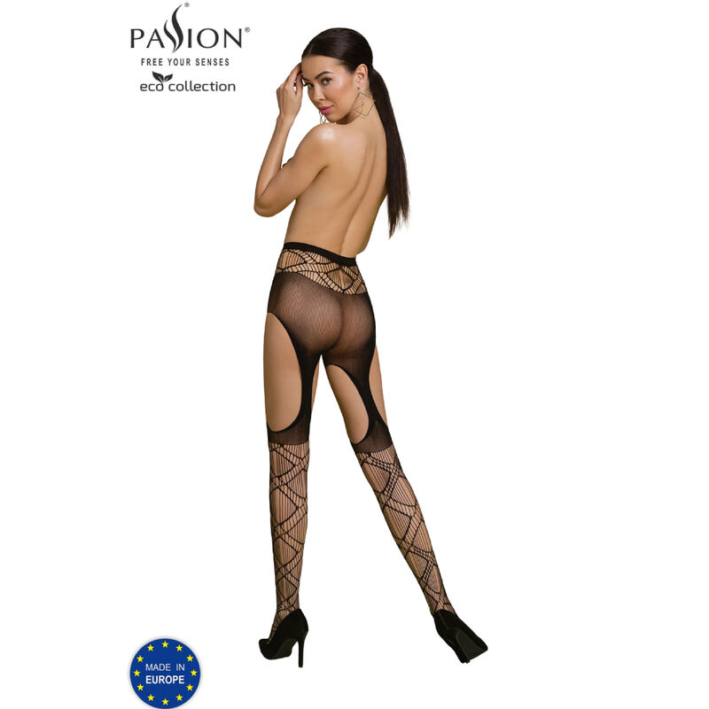 PASSION - COLEO ECO BODYSTOCKING ECO S005 PRETO