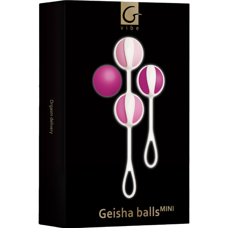 G-VIBE - CONJUNTO 4 BOLAS DE GEIXA MINI ROXO