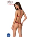 PASSION - LINHA ERÓTICA SATARA BODY VERMELHO L/XL