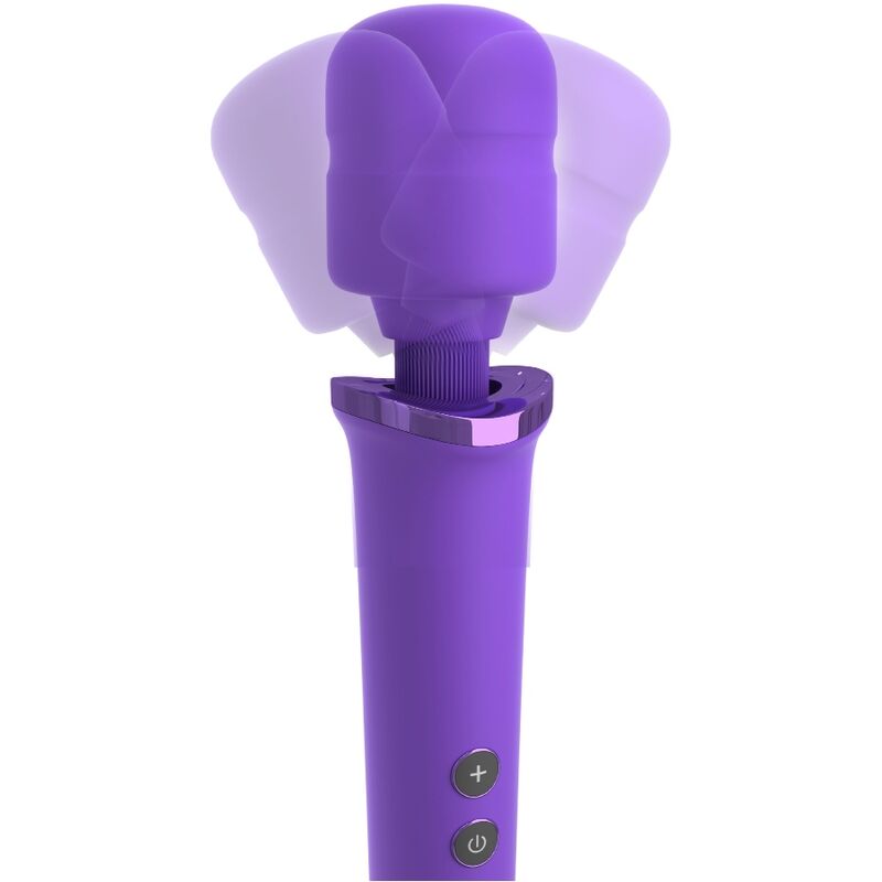 FANTASY FOR HER - VARINHA MASSAGEADORA PARA ELA RECARREGÁVEL E VIBRADOR 50 NÍVEIS VIOLETA