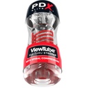 PDX ELITE - STROKER VIEWTUBE 2 COMPRESSO ESPIRAL TRANSPARENTE