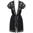 OBSESSIVE - 810-PEI-1 PEGNOIR PRETO S/M