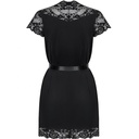 OBSESSIVE - 810-PEI-1 PEGNOIR PRETO S/M