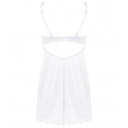 OBSESSIVE - AMOR BLANCO CHEMISE & WHITE TANGA S/M