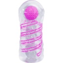 PRETTY LOVE - MASTURBADOR MASCULINO FANTASY COM ESPIRAL INTERNA E BOLAS TRANSPARENTES